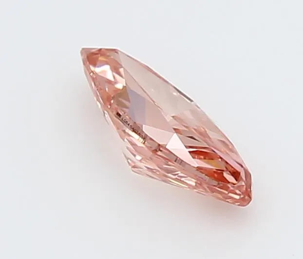 0.50ct marquise lab grown diamond (colour fancy vivid pink, clarity vvs2, igi certified)