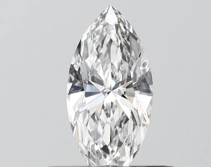 0.54ct marquise lab grown diamond (colour d, clarity vs1, igi certified)