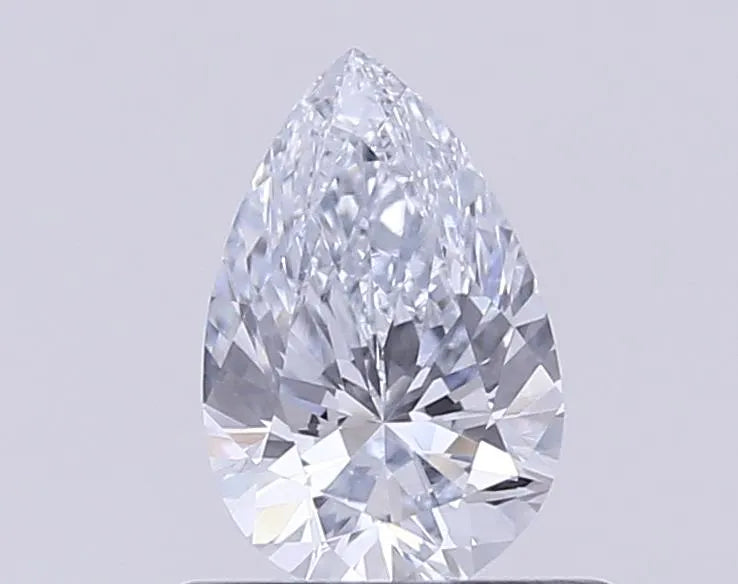 0.55ct pear lab grown diamond (colour h, clarity vs1, igi certified)