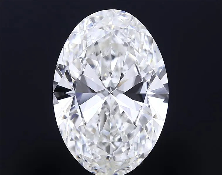 0.66ct oval lab grown diamond (colour e, clarity vs1, igi certified)