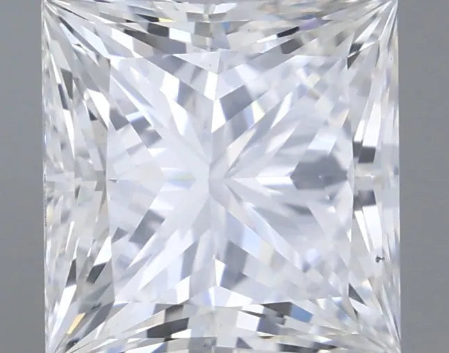 0.91ct princess lab grown diamond (colour d, clarity vs1, igi certified)