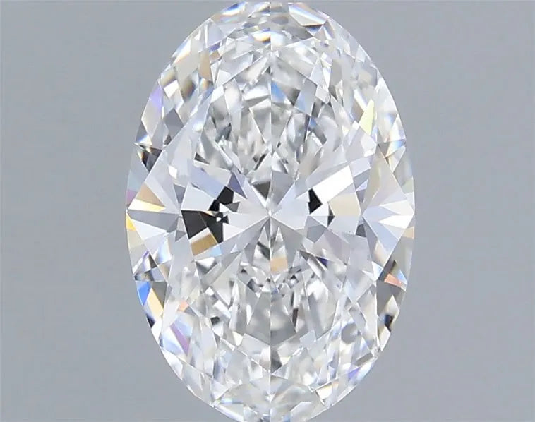 0.93ct oval lab grown diamond (colour e, clarity vvs2, igi certified)