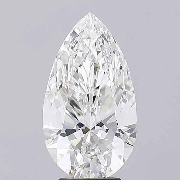 4.9 carats pear diamond