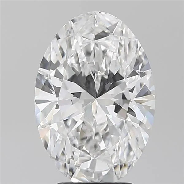3.43 carats oval diamond