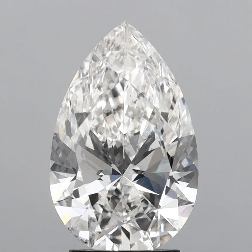 3.02 carats pear diamond