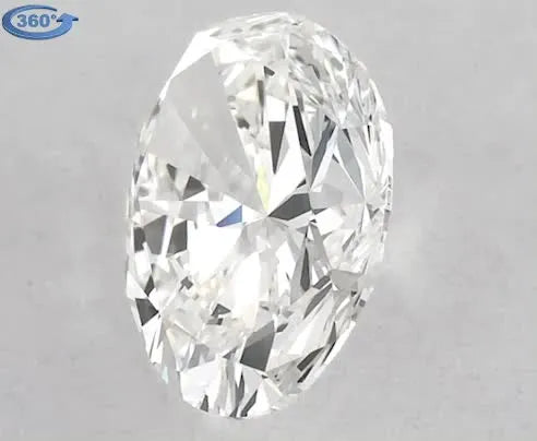 0.8 carats oval diamond