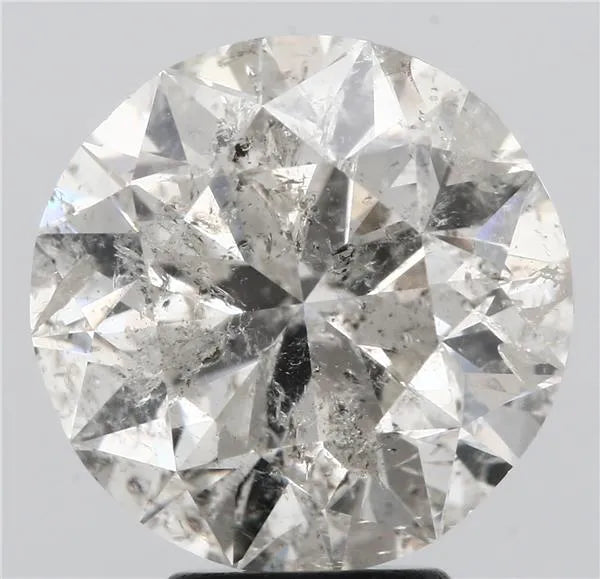 5.41 carats round diamond