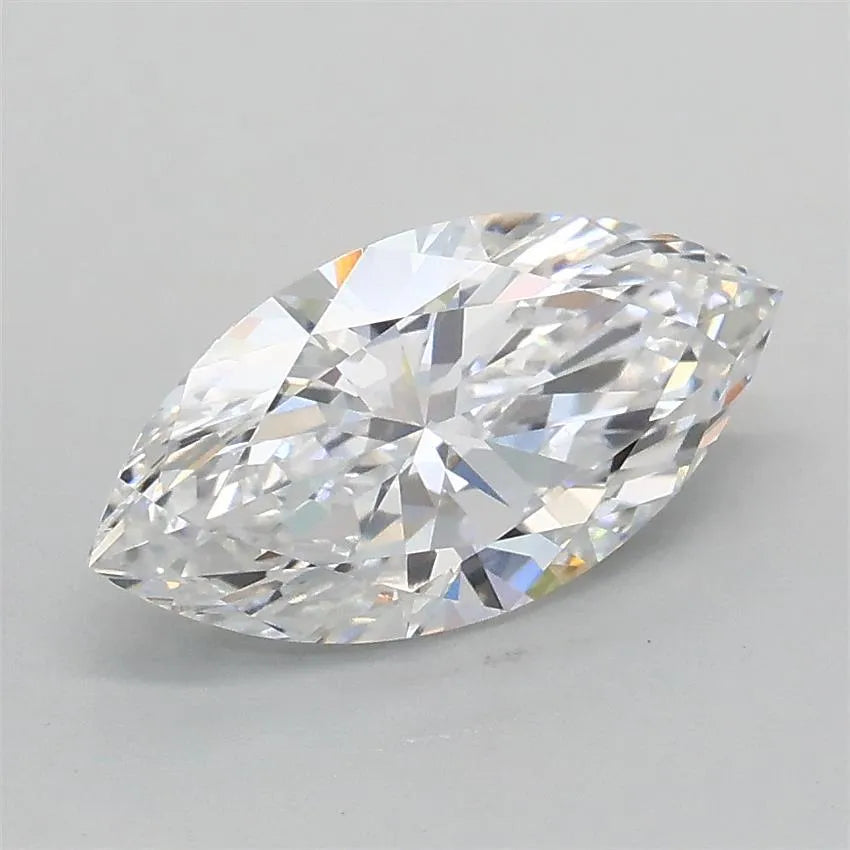 1.05ct marquise lab grown diamond (colour d, clarity vvs2, igi certified)