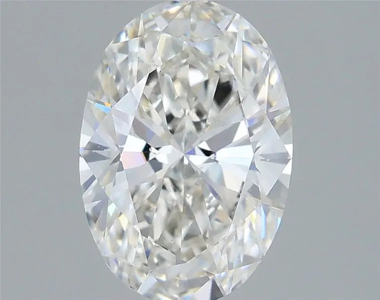 1.50ct oval lab grown diamond (colour g, clarity vs2, igi certified)