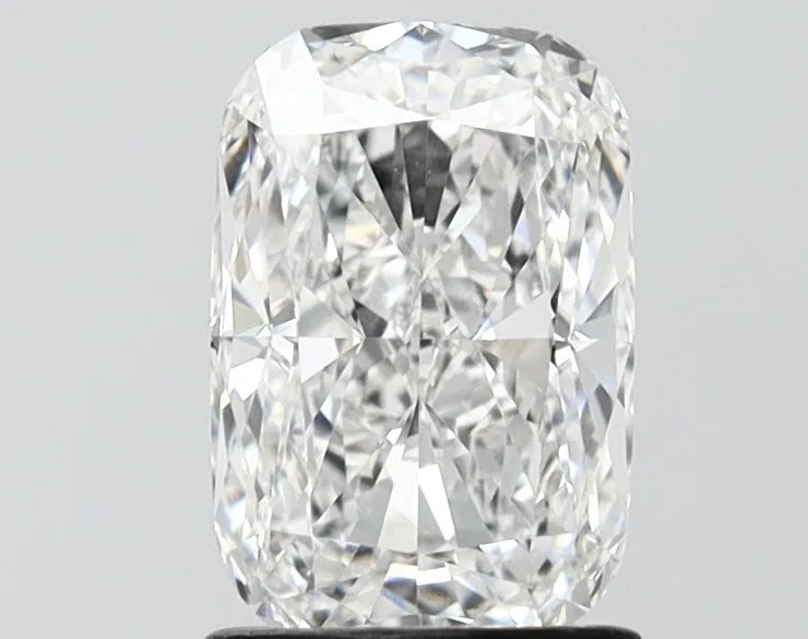 1.55ct cushion modified lab grown diamond (colour e, clarity vvs2, igi certified)
