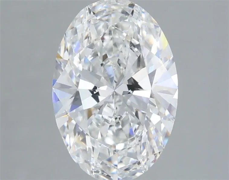 1.58ct oval lab grown diamond (colour e, clarity vvs2, igi certified)