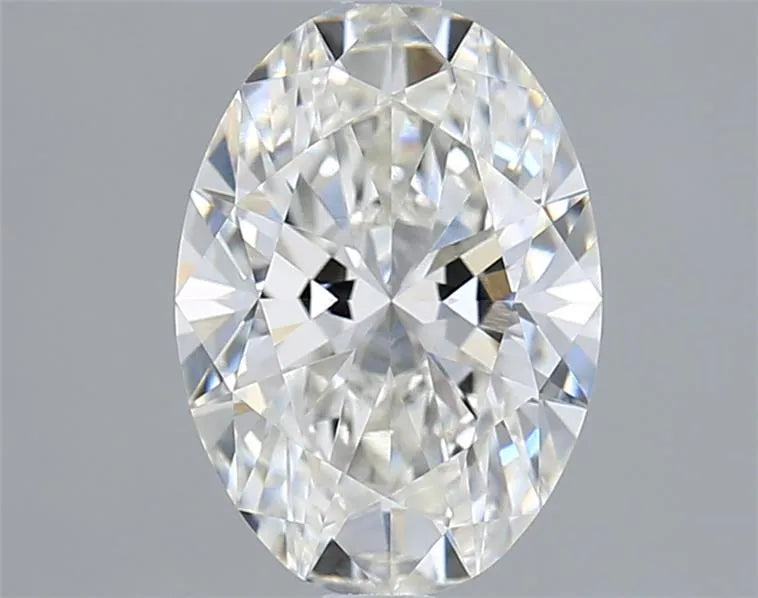 1.61ct oval lab grown diamond (colour g, clarity vvs2, igi certified)