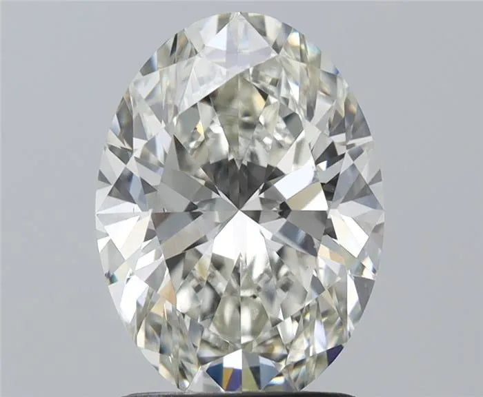 1.80ct oval natural diamond (colour i, clarity vs2, cut ex, igi certified)