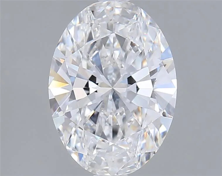 1.97ct oval lab grown diamond (colour d, clarity vvs1, igi certified)
