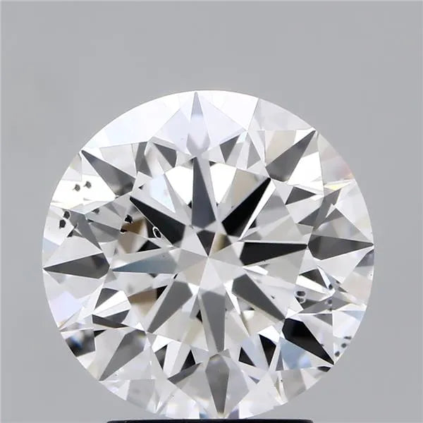 3.4 carats round diamond