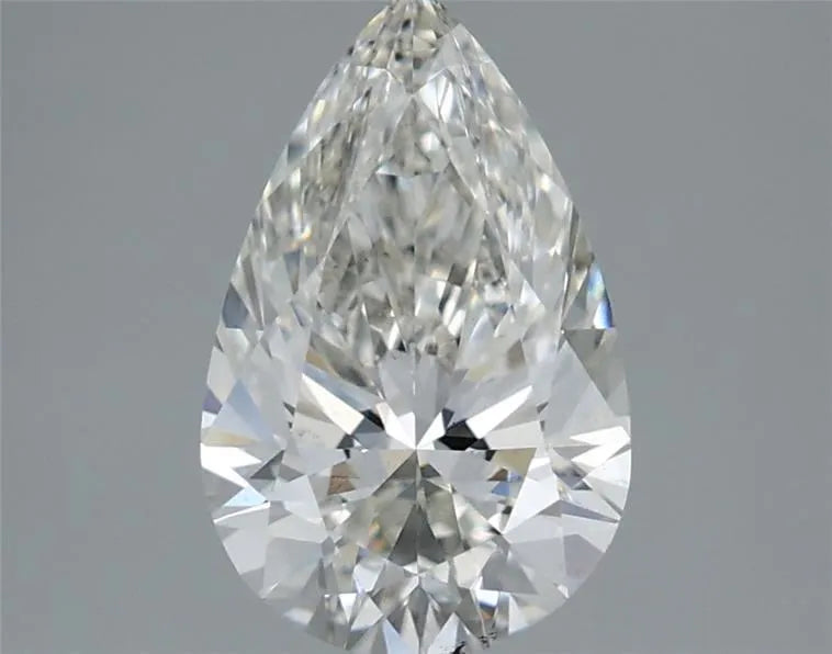 1.58ct pear lab grown diamond (colour h, clarity vs2, igi certified)