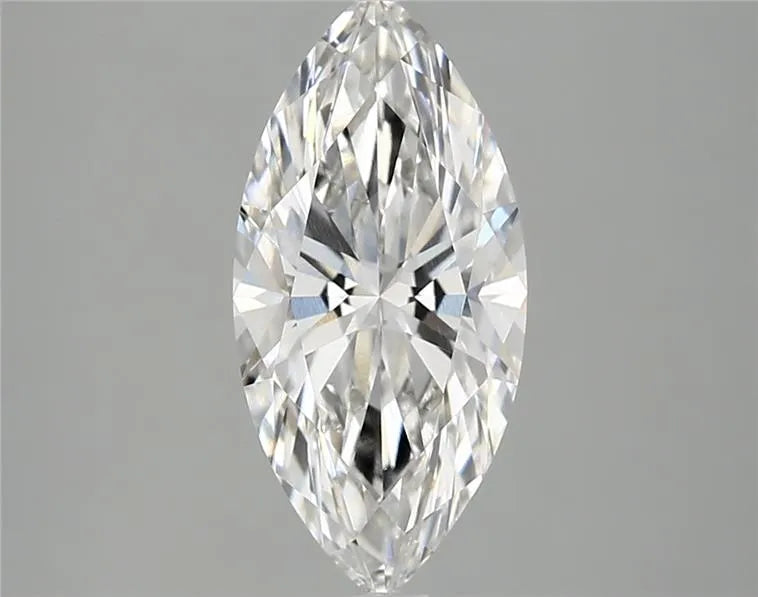 2.02ct marquise lab grown diamond (colour f, clarity vvs2, igi certified)