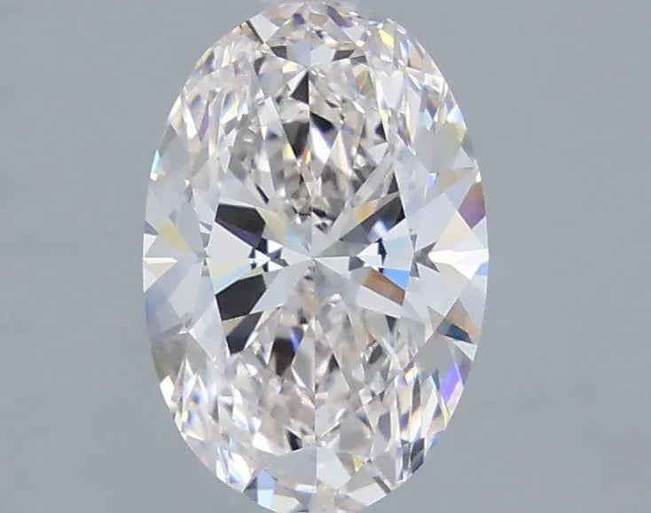 2.03ct oval lab grown diamond (colour f, clarity vvs2, igi certified)