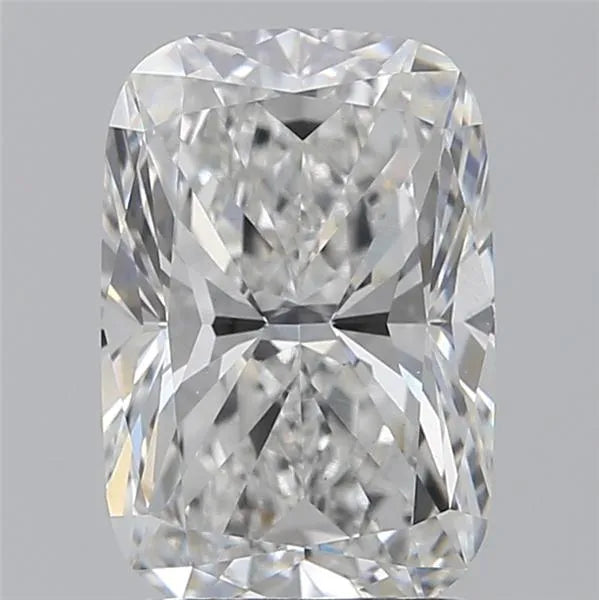 2.04ct cushion modified lab grown diamond (colour e, clarity vvs2, igi certified)