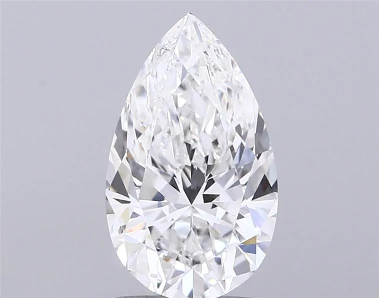2.04ct pear lab grown diamond (colour e, clarity vvs2, igi certified)