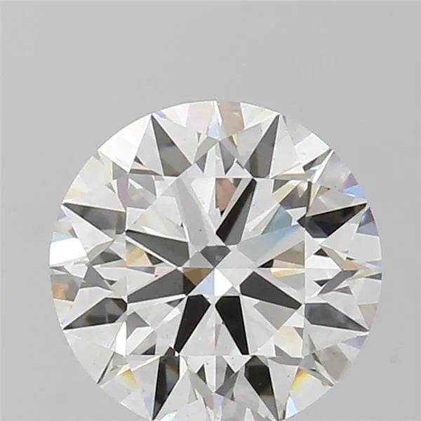 2.06ct round lab grown diamond (colour g, clarity vs1, cut id, igi certified)