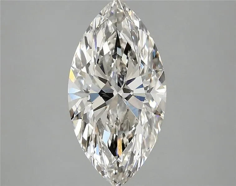 2.49ct marquise lab grown diamond (colour h, clarity vs2, igi certified)
