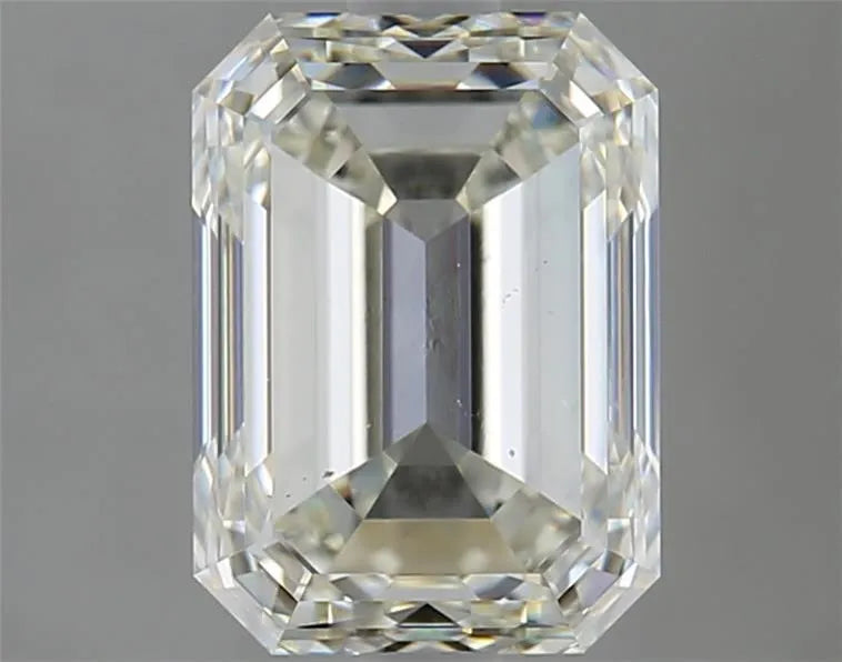 2.50ct emerald natural diamond (colour h, clarity vs2, cut vg, igi certified)