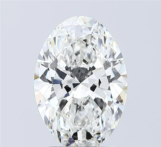 2.50ct oval lab grown diamond (colour e, clarity vvs2, igi certified)