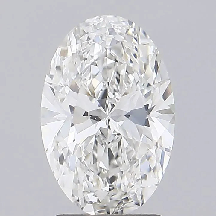 2.51ct oval lab grown diamond (colour f, clarity vvs2, igi certified)