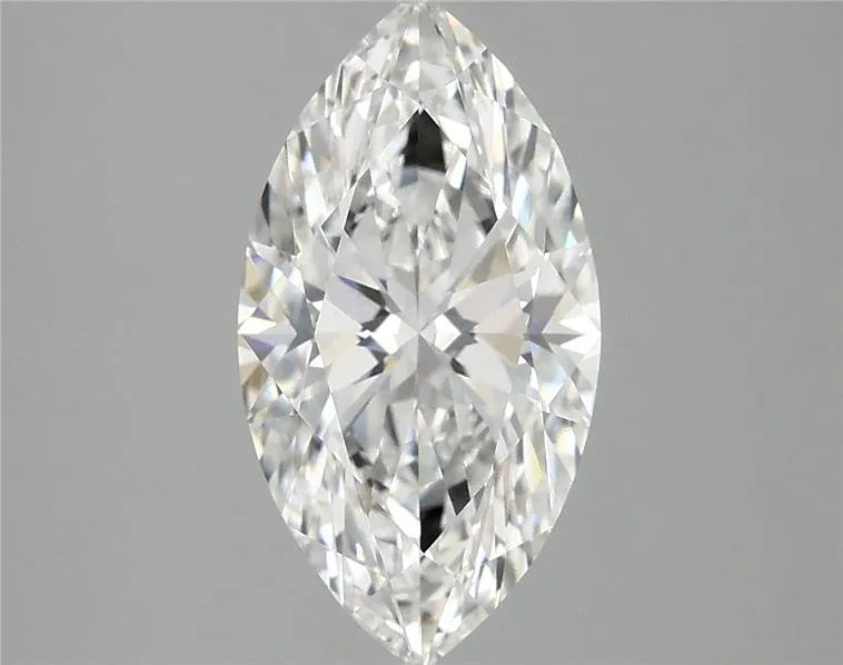 2.53ct marquise lab grown diamond (colour f, clarity vvs1, igi certified)