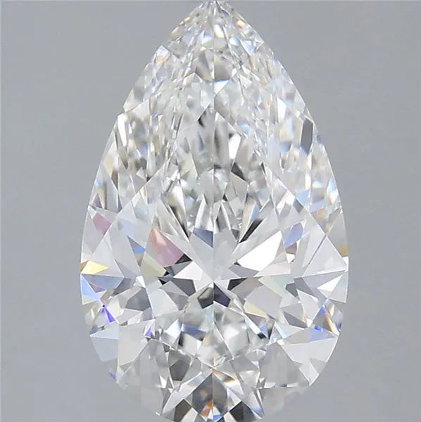 2.53ct pear lab grown diamond (colour e, clarity vvs2, igi certified)