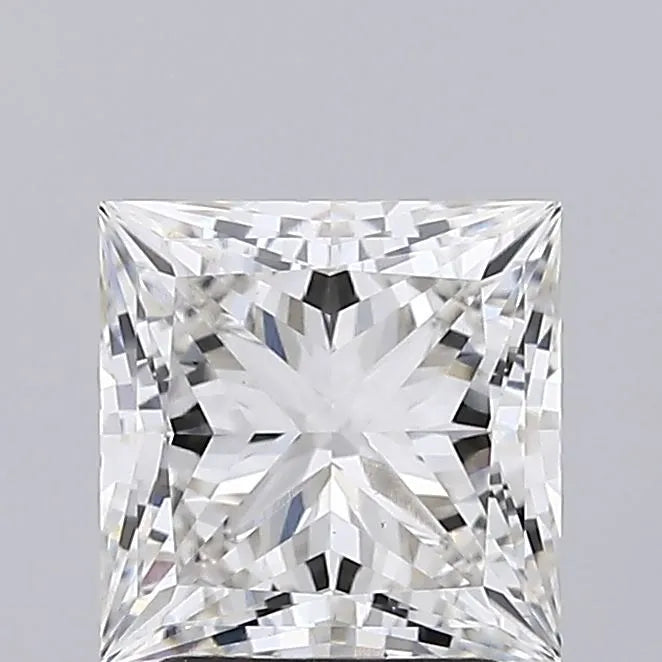 2.71ct princess lab grown diamond (colour g, clarity vs1, igi certified)