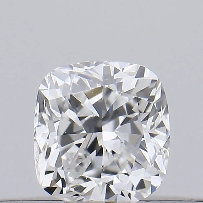 0.19 carats cushion modified diamond