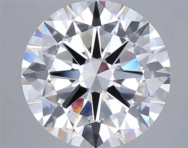 6.00ct round lab grown diamond (colour e, clarity vvs2, cut ex, igi certified)