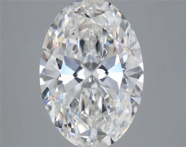 3.03ct oval lab grown diamond (colour e, clarity vvs2, igi certified)