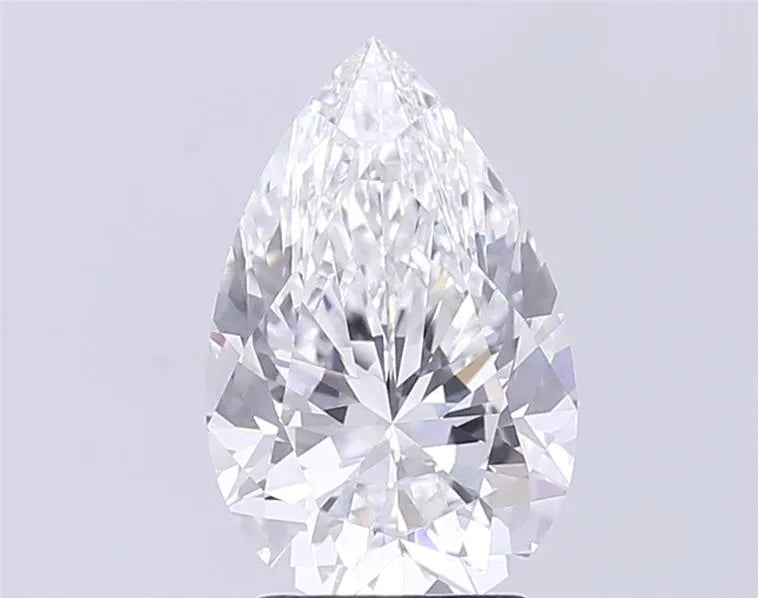 3.03ct pear lab grown diamond (colour e, clarity vvs2, igi certified)