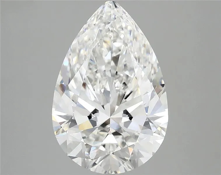 3.78ct pear lab grown diamond (colour e, clarity vvs2, igi certified)