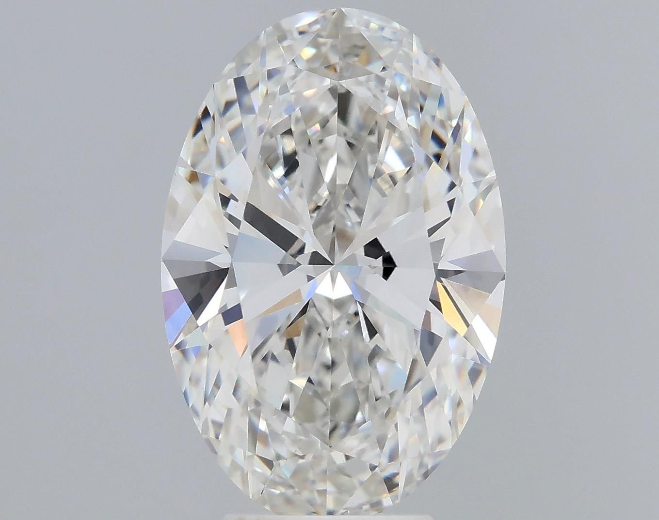 5.23 carats oval diamond