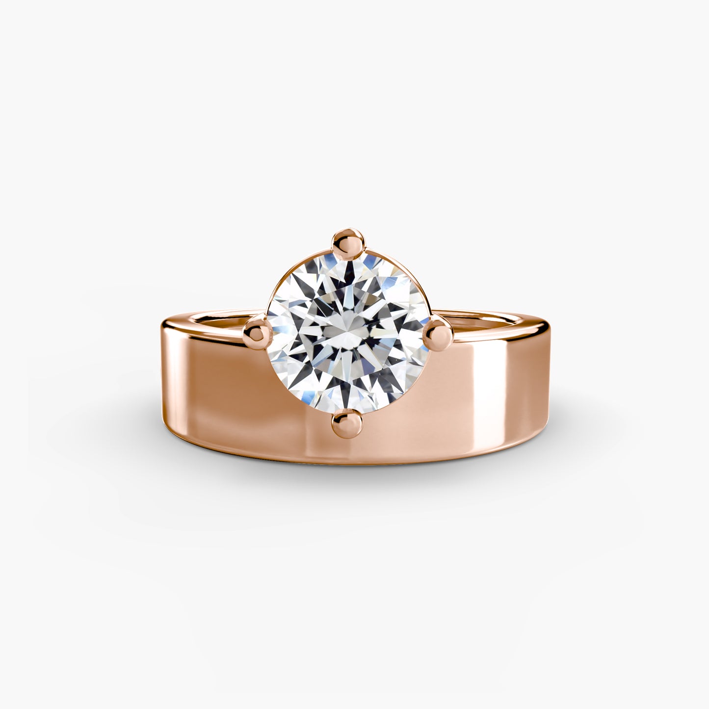 wide band solitaire