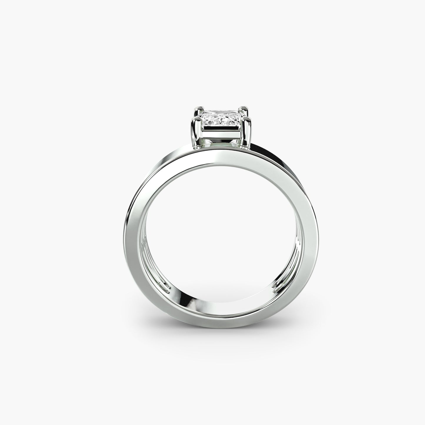 wide band solitaire 2