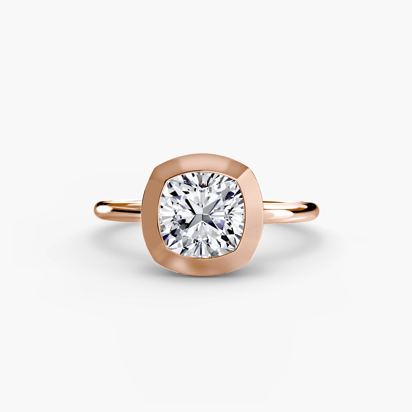 the bezel set solitaire