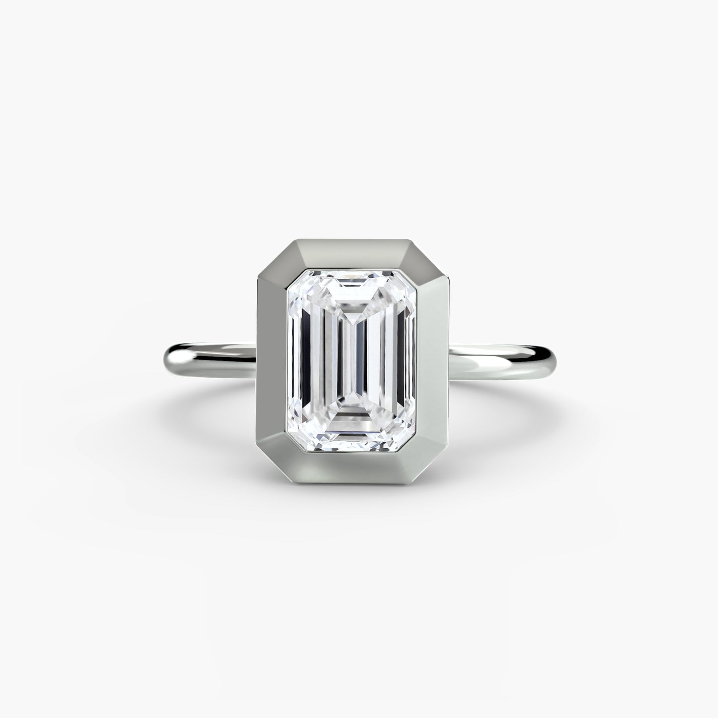 the bezel set solitaire