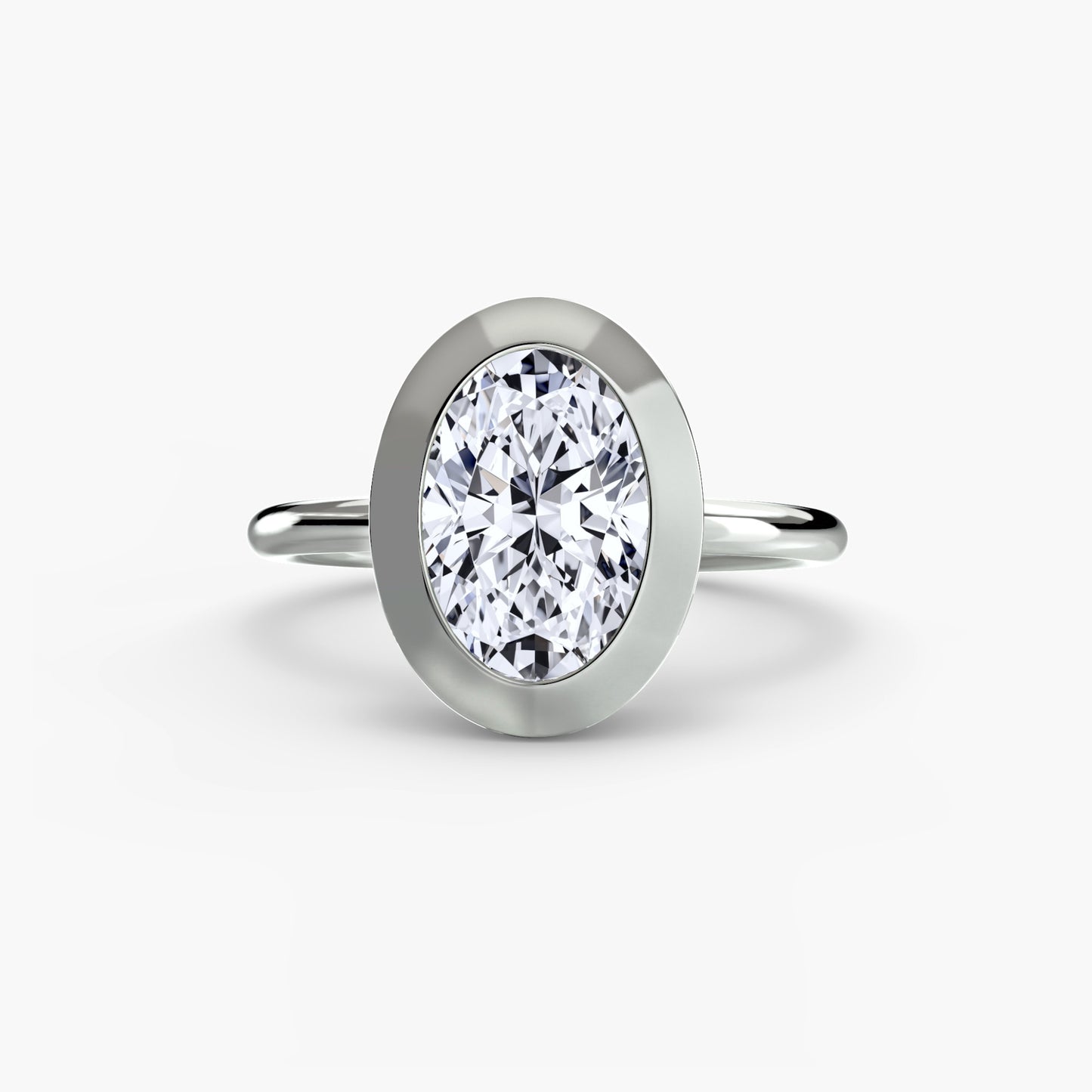 the bezel set solitaire