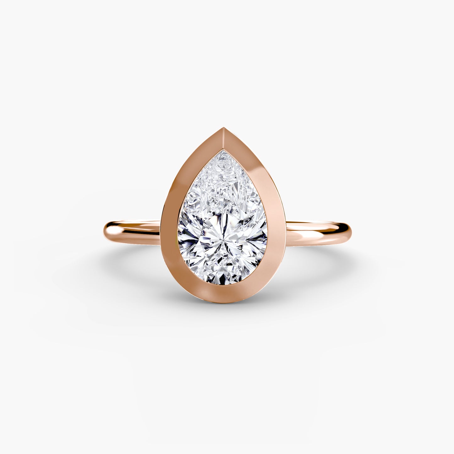 the bezel set solitaire