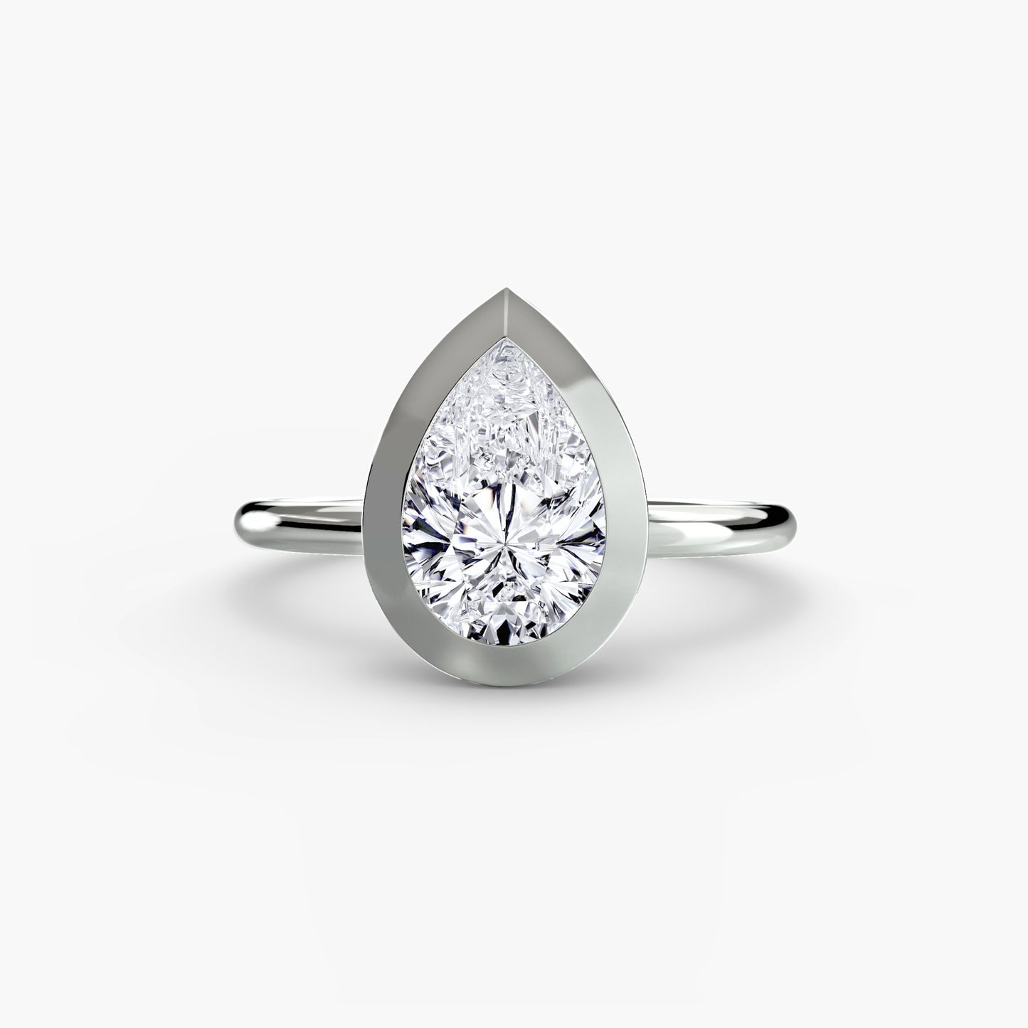 the bezel set solitaire