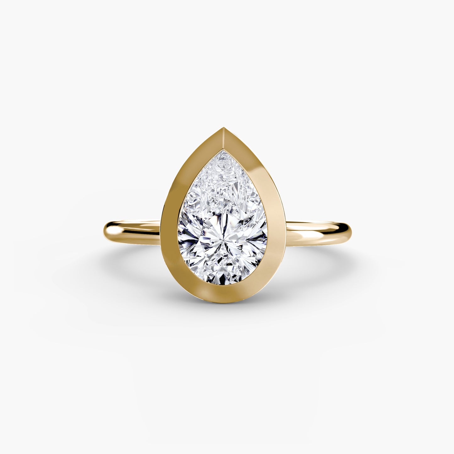 the bezel set solitaire