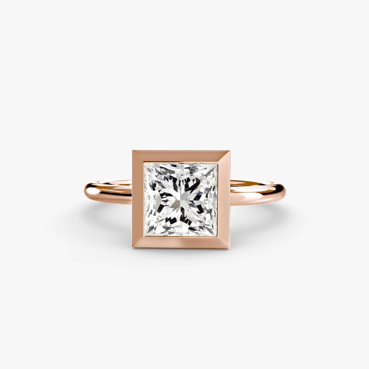 the bezel set solitaire