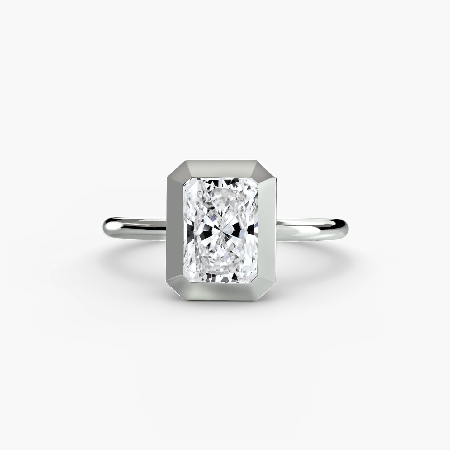 the bezel set solitaire