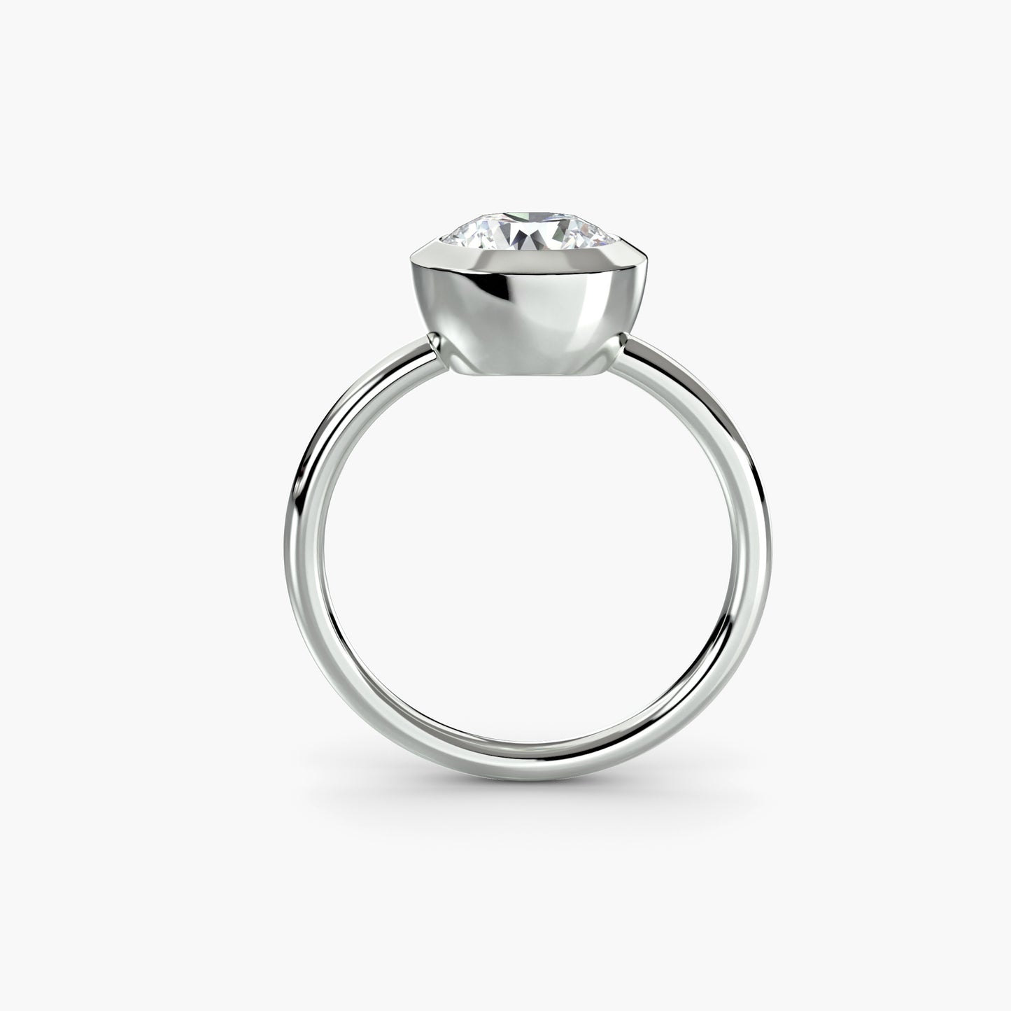 the bezel set solitaire