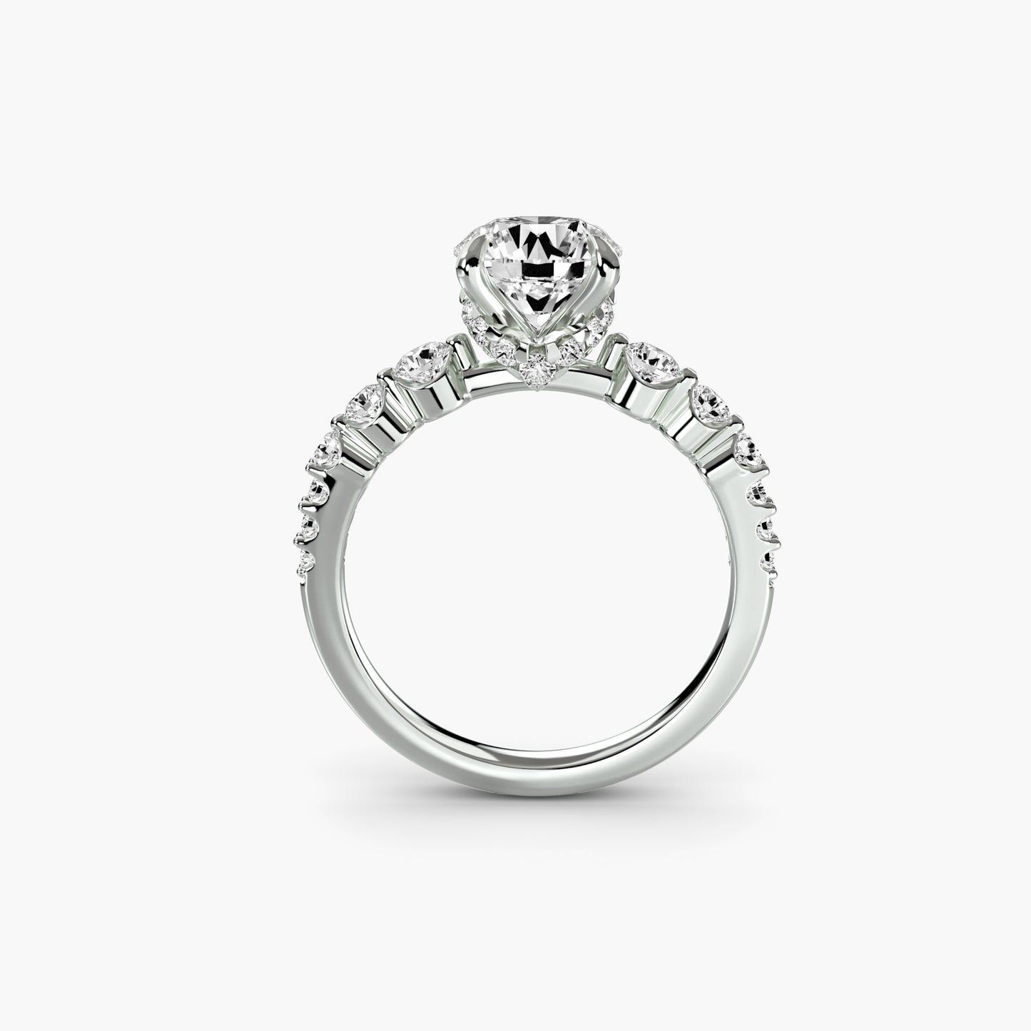 the cascade diamond ring